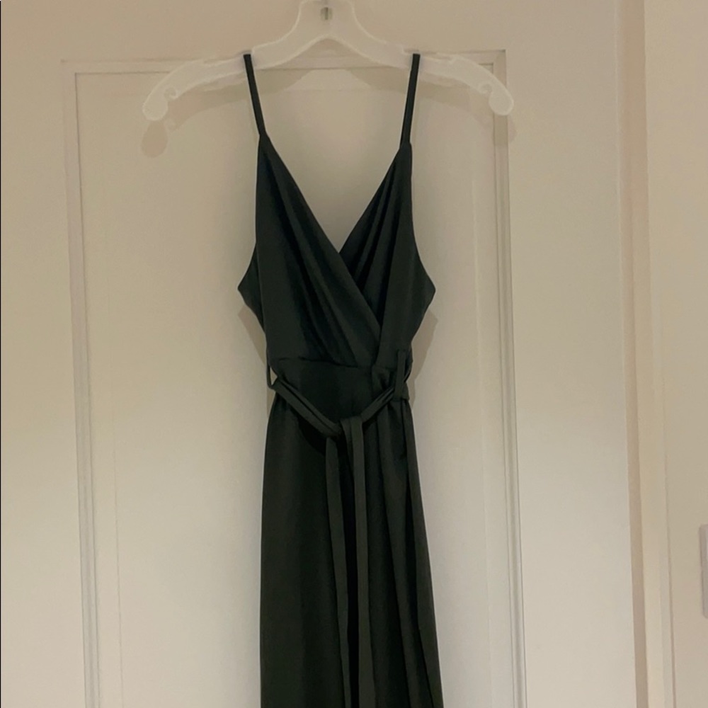 Olive green jumpsuit